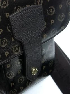 POLLINI HERITAGE COATED CANVAS Borsa A Tracolla