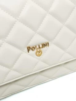 POLLINI SOFT PLAIN Borsa A Spalla, A Tracolla -Borse Sconto pollini soft plain borsa a spalla a tracolla avorio 8059022237316 3