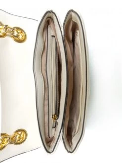 POLLINI SOFT PLAIN S Borsa A Spalla, A Tracolla -Borse Sconto pollini soft plain s borsa a spalla a tracolla avorio 8059965332406 4