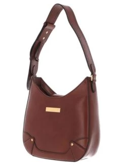 THE BRIDGE ALLEGRA Borsa A Spalla In Pelle -Borse Sconto the bridge allegra borsa a spalla in pelle marrone 8033748514395 2