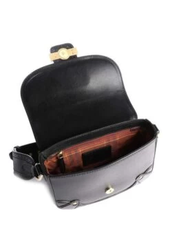 THE BRIDGE ALLEGRA Borsa A Tracolla In Pelle -Borse Sconto the bridge allegra borsa a tracolla in pelle nero oro 8033748514388 2