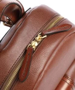 THE BRIDGE BICE Zaino Donna In Pelle -Borse Sconto the bridge bice zaino donna in pelle marrone 8033748518829 3