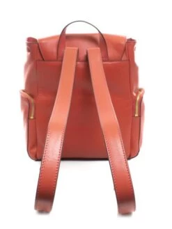 THE BRIDGE CARLOTTA Zaino In Pelle -Borse Sconto the bridge carlotta zaino in pelle salmone abb oro 8033748526770 3