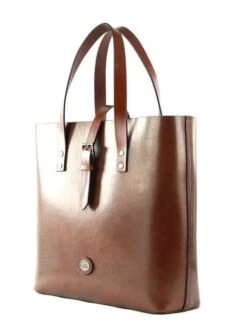 THE BRIDGE LORENZO Vertical Shopper Porta Pc 13" -Borse Sconto the bridge lorenzo vertical shopper porta pc 13 marrone rutenio 8033748497698 3