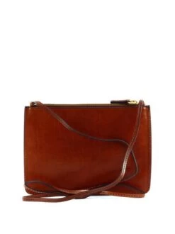 THE BRIDGE RUSTICI Borsa In Pelle 3 Zip -Borse Sconto the bridge rustici borsa in pelle 3 zip marrone 8033748525490 2