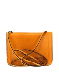 THE BRIDGE RUSTICI Borsa In Pelle A Tracolla -Borse Sconto the bridge rustici borsa in pelle a tracolla miele abb oro 8033748516672 2