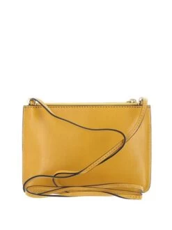 THE BRIDGE RUSTICI Mini Bag A Tracolla -Borse Sconto the bridge rustici mini bag a tracolla giallo mais abb oro 8033748525483 3