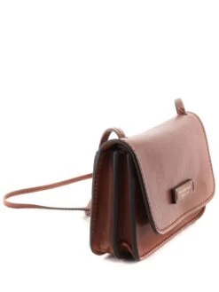 THE BRIDGE RUSTICI Mini Bag In Pelle -Borse Sconto the bridge rustici mini bag in pelle marrone 8033748502774 2