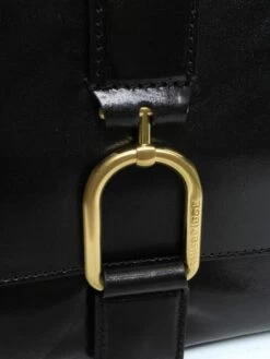 THE BRIDGE VIRGINIA Borsa A Spalla -Borse Sconto the bridge virginia borsa a spalla nero oro 8033748508301 2