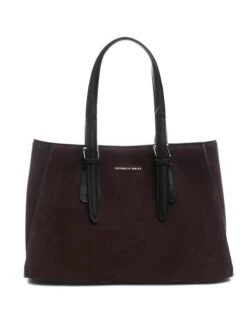 TOSCA BLU BRUGES Tote Bag Grande In Suede