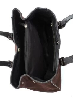 TOSCA BLU BRUGES Tote Bag Grande In Suede -Borse Sconto tosca blu bruges tote bag grande in suede bordeaux 8050035401701 3