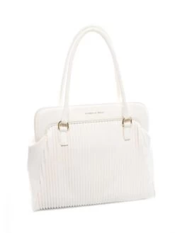TOSCA BLU PLISSÉ Borsa A Spalla -Borse Sconto tosca blu plisse borsa a spalla bianco 8050035464638 2