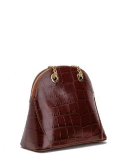 TOSCA BLU TIC-TAC MIni Bag A Tracolla In Pelle Stampa Cocco -Borse Sconto tosca blu tic tac mini bag a tracolla in pelle stampa cocco rossoscuro 8050035272776 2