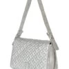 TRUSSARDI BIKER Borsa A Tracolla, In Pelle -Borse Sconto trussardi biker borsa a tracolla in pelle silver 8057735826834