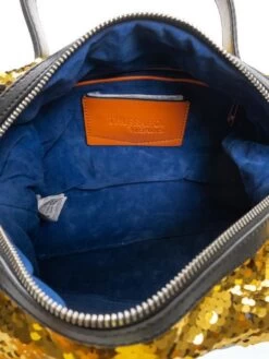 TRUSSARDI T-WOW Borsa A Mano, Con Tracolla -Borse Sconto trussardi t wow borsa a mano con tracolla gold black 8057735756247 3