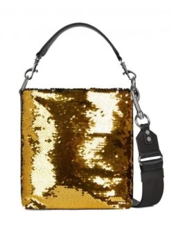 TRUSSARDI T-WOW Night Sacca A Spalla, Con Tracolla -Borse Sconto trussardi t wow night sacca a spalla con tracolla gold black 8057735756254 2