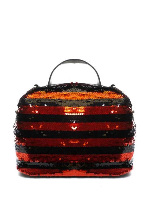 TRUSSARDI T-WOW NIGHT STRIPES Borsa A Mano Paillettes 4 TRUSSARDI T-WOW NIGHT STRIPES Borsa A Mano Paillettes - immagine 2