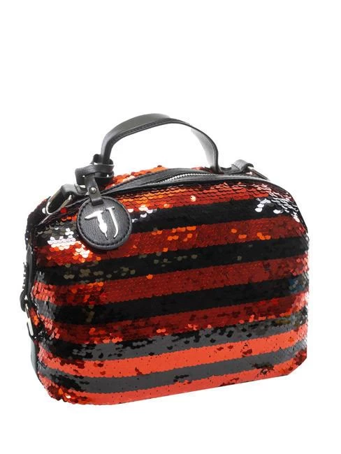 TRUSSARDI T-WOW NIGHT STRIPES Borsa A Mano Paillettes 5 TRUSSARDI T-WOW NIGHT STRIPES Borsa A Mano Paillettes - immagine 3