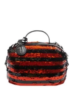 TRUSSARDI T-WOW NIGHT STRIPES Borsa A Mano Paillettes 11 TRUSSARDI T-WOW NIGHT STRIPES Borsa A Mano Paillettes -Borse Sconto trussardi t wow night stripes borsa a mano paillettes black red 8057735756131 4
