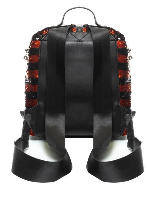 TRUSSARDI T-WOW Night Stripes Zaino Donna Con Paillettes 4 TRUSSARDI T-WOW Night Stripes Zaino Donna Con Paillettes - immagine 2