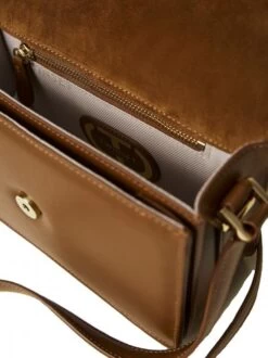 TWINSET AMIE Borsa A Tracolla In Pelle -Borse Sconto twinset amie borsa a tracolla in pelle argan oil 8052860393589 2