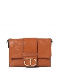 TWINSET Borsa A Spalla Con Stampa Cocco -Borse Sconto twinset borsa a spalla con stampa cocco st cocco argan oil 8052860390670 2