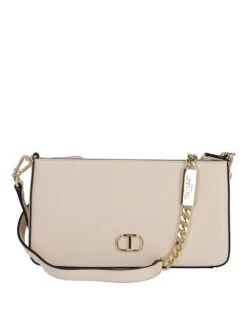 TWINSET CLUTH Borsa A Tracolla -Borse Sconto twinset cluth borsa a tracolla avorio 8052860653140 2