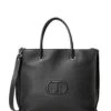 TWINSET LOGO EMBOSSED Borsa A Mano Con Tracolla 1 TWINSET LOGO EMBOSSED Borsa A Mano Con Tracolla -Borse Sconto twinset logo embossed borsa a mano con tracolla nero 8052860652860