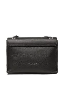 TWINSET LOGO EMBOSSED Borsa A Spalla, A Tracolla 7 TWINSET LOGO EMBOSSED Borsa A Spalla, A Tracolla -Borse Sconto twinset logo embossed borsa a spalla a tracolla nero 8052860652884 1