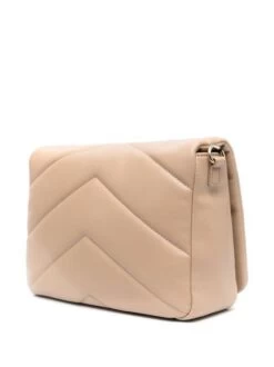 TWINSET MATELASSE Borsa A Spalla Con Tracolla -Borse Sconto twinset matelasse borsa a spalla con tracolla canapa chiaro 8052860545292 3