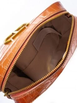 TWINSET Mini Bag A Tracolla In Pelle Stampa Coccodrillo -Borse Sconto twinset mini bag a tracolla in pelle stampa coccodrillo stcocco sfumato tan powder 8051735891793 2