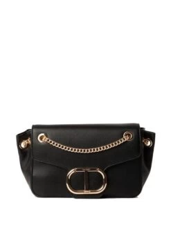 TWINSET OVAL T Borsa A Spalla, A Tracolla -Borse Sconto twinset oval t borsa a spalla a tracolla nero 8052860545179 1