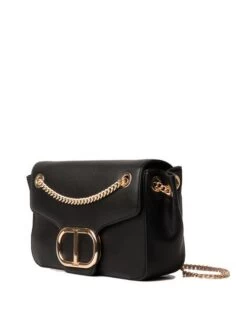 TWINSET OVAL T Borsa A Spalla, A Tracolla -Borse Sconto twinset oval t borsa a spalla a tracolla nero 8052860545179 4