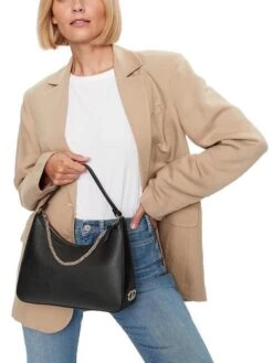 TWINSET OVAL T CHAIN Borsa A Spalla Media 10 TWINSET OVAL T CHAIN Borsa A Spalla Media -Borse Sconto twinset oval t chain borsa a spalla media nero 8052860586448 3