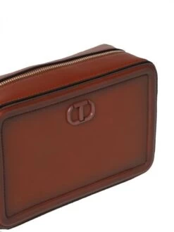 TWINSET SHADED Camera Bag -Borse Sconto twinset shaded camera bag mahogany 8052860520848 2