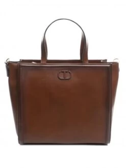 TWINSET SHADED Tote Bag Piccola -Borse Sconto twinset shaded tote bag piccola mahogany 8052860520879 2