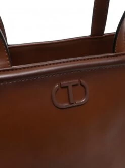 TWINSET SHADED Tote Bag Piccola -Borse Sconto twinset shaded tote bag piccola mahogany 8052860520879 4