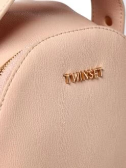TWINSET SQUARED STUDS Zaino Con Borchie E Zip -Borse Sconto twinset squared studs zaino con borchie e zip cuban sand 8052860212965 1