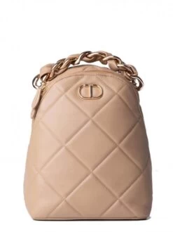 TWINSET Zaino Donna Con Manico In Catena 7 TWINSET Zaino Donna Con Manico In Catena -Borse Sconto twinset zaino donna con manico in catena light wood 8052860538294 1