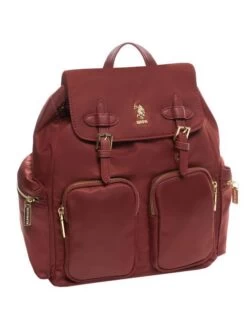 U.S. POLO ASSN. HOUSTON Zaino A Spalla -Borse Sconto u s polo assn houston zaino a spalla dark red 8052792118229 4