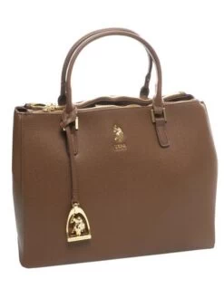 U.S. POLO ASSN. NEW JONES Borsa A Mano -Borse Sconto u s polo assn new jones borsa a mano brown 8052792113330 4