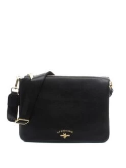 U.S. POLO ASSN. STANFORD Borsa Messanger -Borse Sconto u s polo assn stanford borsa messanger nero 8052792042876 2
