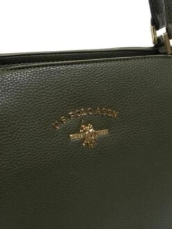 U.S. POLO ASSN. STANFORD Tote Bag Piccola -Borse Sconto u s polo assn stanford tote bag piccola green 8052792118373 3