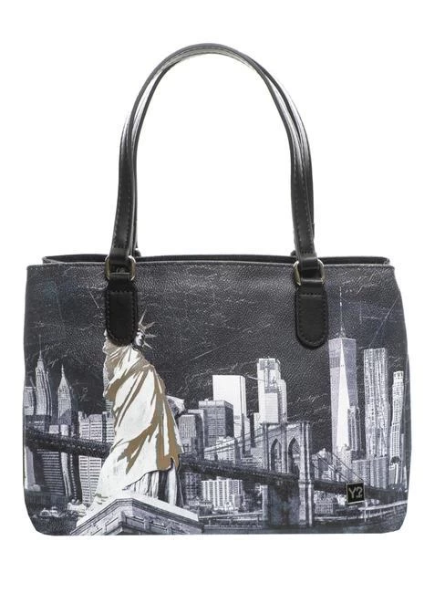 YNOT BLACK AND GOLD Borsa A Mano 4 YNOT BLACK AND GOLD Borsa A Mano - immagine 2