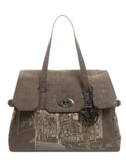 YNOT EMMA Borsa A Spalla -Borse Sconto ynot emma borsa a spalla london taupe 8059392163192 3