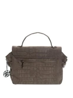 YNOT EMMA Borsa Flap Effetto Martellato -Borse Sconto ynot emma borsa flap effetto martellato london taupe 8059392163796 3