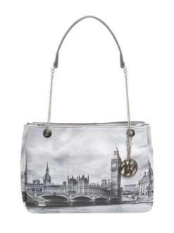 YNOT FASHION Borsa A Spalla Charm -Borse Sconto ynot fashion borsa a spalla charm london grey 8059392165622 3