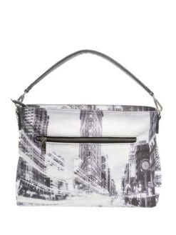 YNOT FASHION Borsa A Spalla Media -Borse Sconto ynot fashion borsa a spalla media new york nero 8059392166070 3