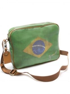 YNOT FLAG VINTAGE Borsa A Tracolla -Borse Sconto ynot flag vintage borsa a tracolla brasile 8056734995190 2