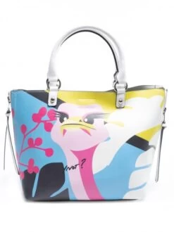 YNOT JUNGLE REV Borsa A Mano Con Tracolla -Borse Sconto ynot jungle rev borsa a mano con tracolla orchidea 8059392023526 4